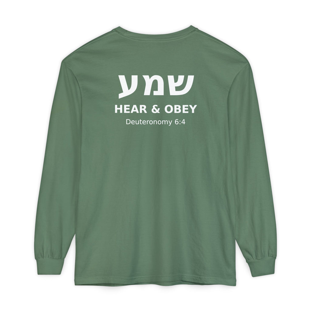 SHEMA (Hear. Obey.) Long Sleeve Tee