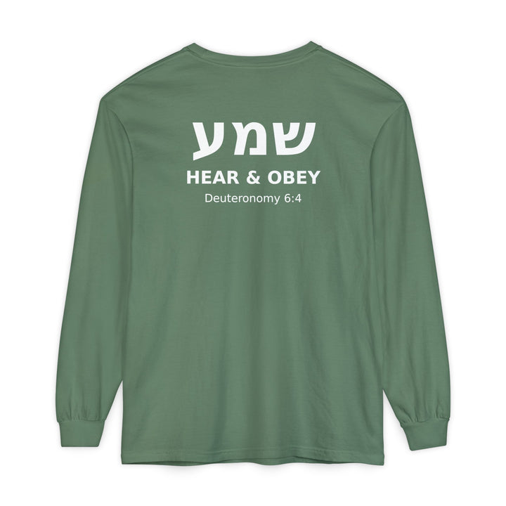 SHEMA (Hear. Obey.) Long Sleeve Tee