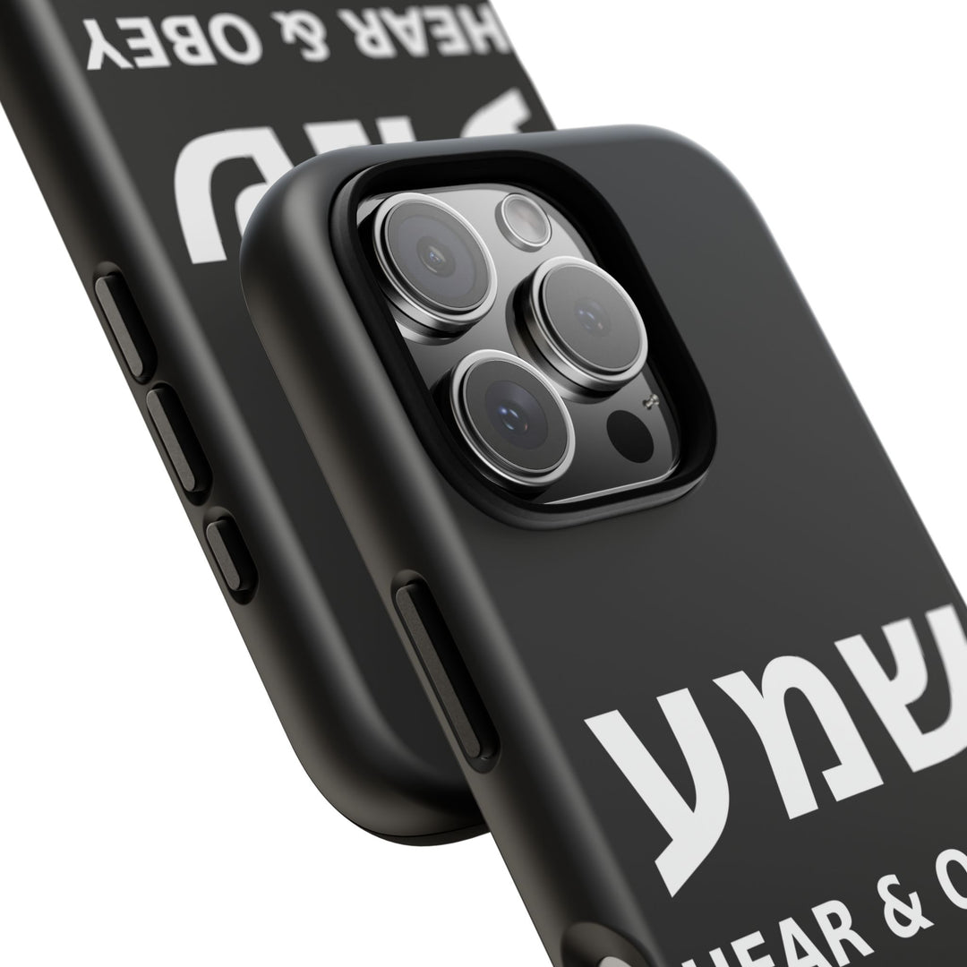 SHEMA (Hear. Obey.) Christian Phone Case