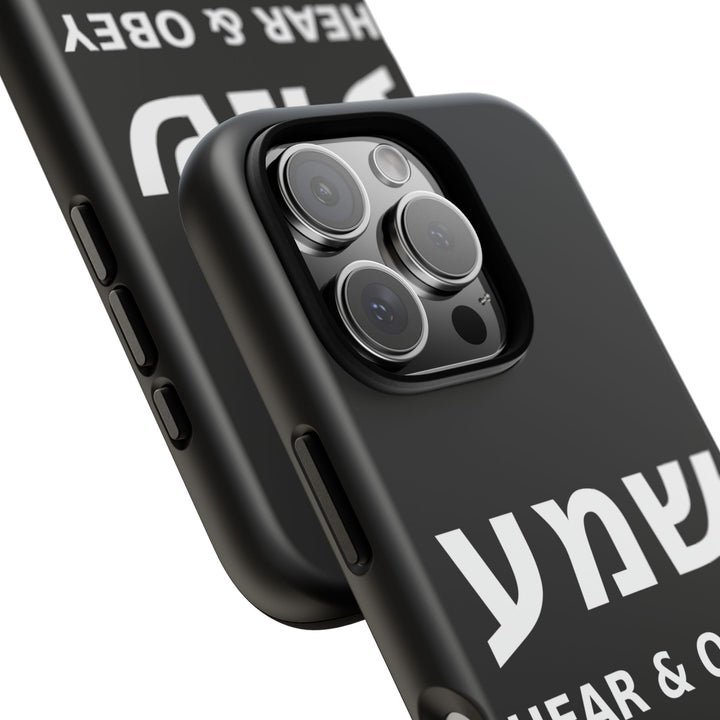 SHEMA (Hear. Obey.) Christian Phone Case