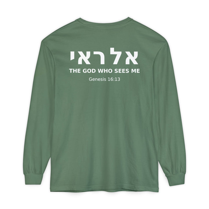 EL ROI (The God Who Sees Me) Long Sleeve Tee