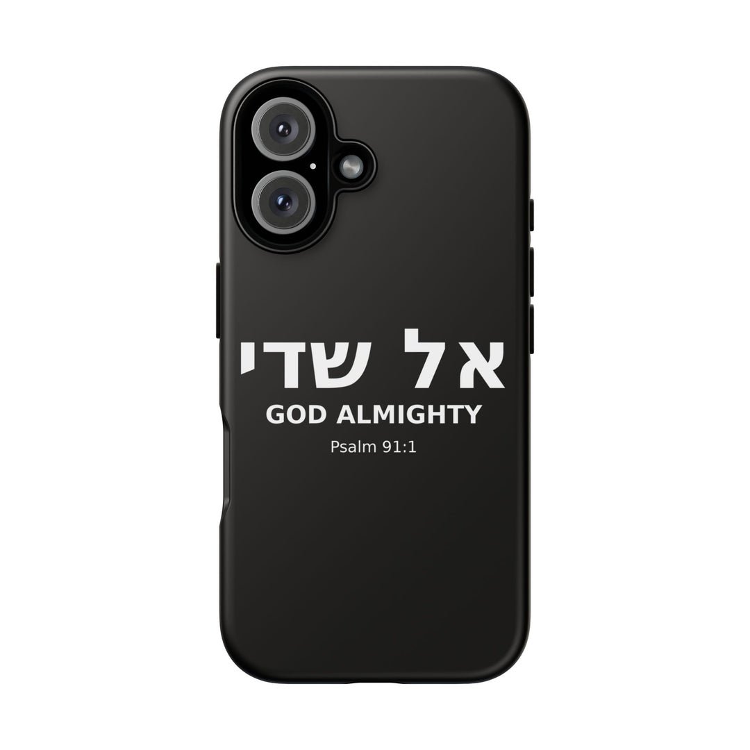 EL SHADDAI (God Almighty) Christian Phone Case