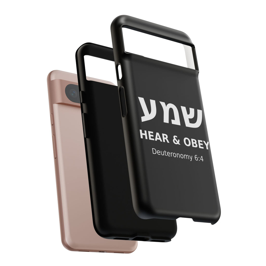 SHEMA (Hear. Obey.) Christian Phone Case