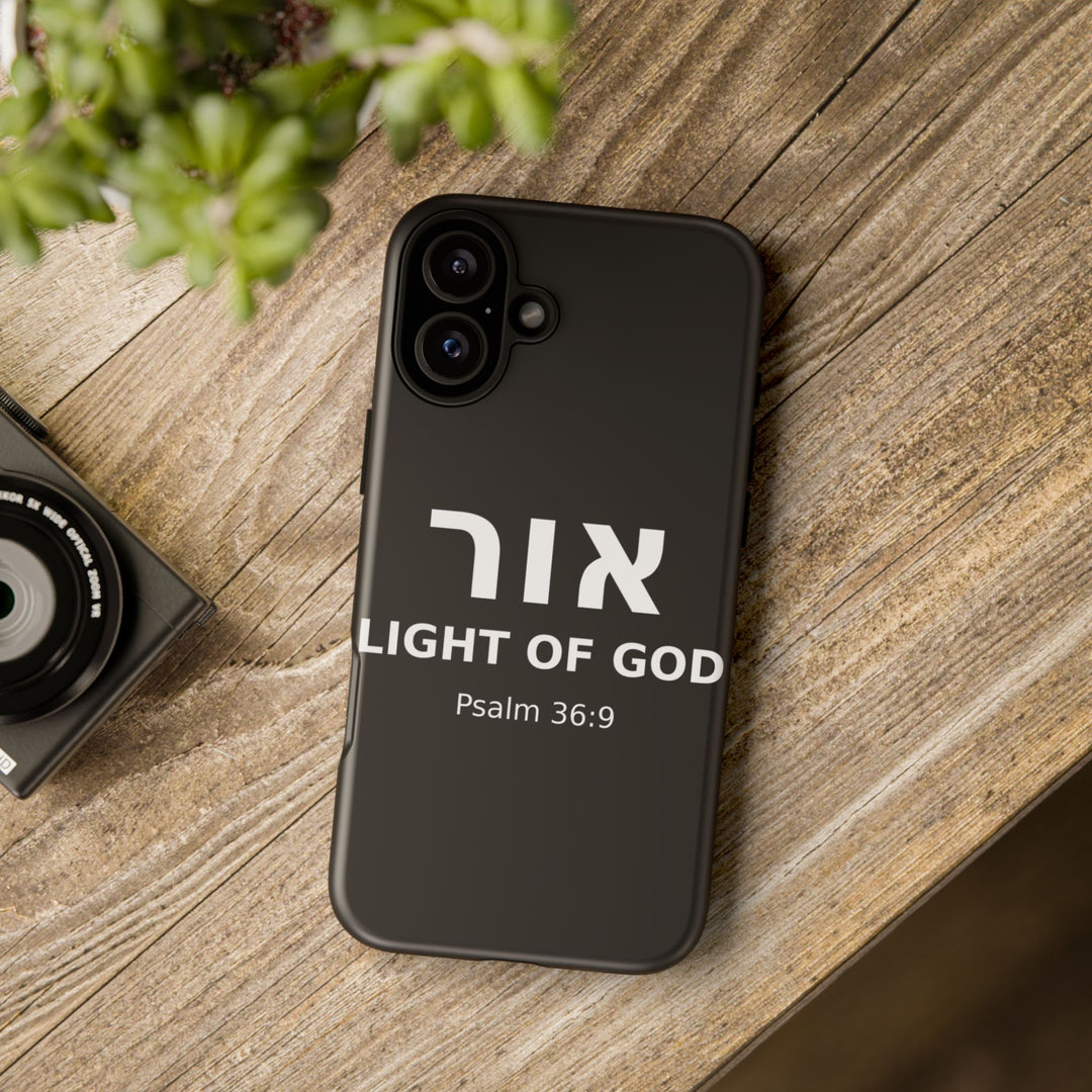 OR (Light of God) Christian Phone Case