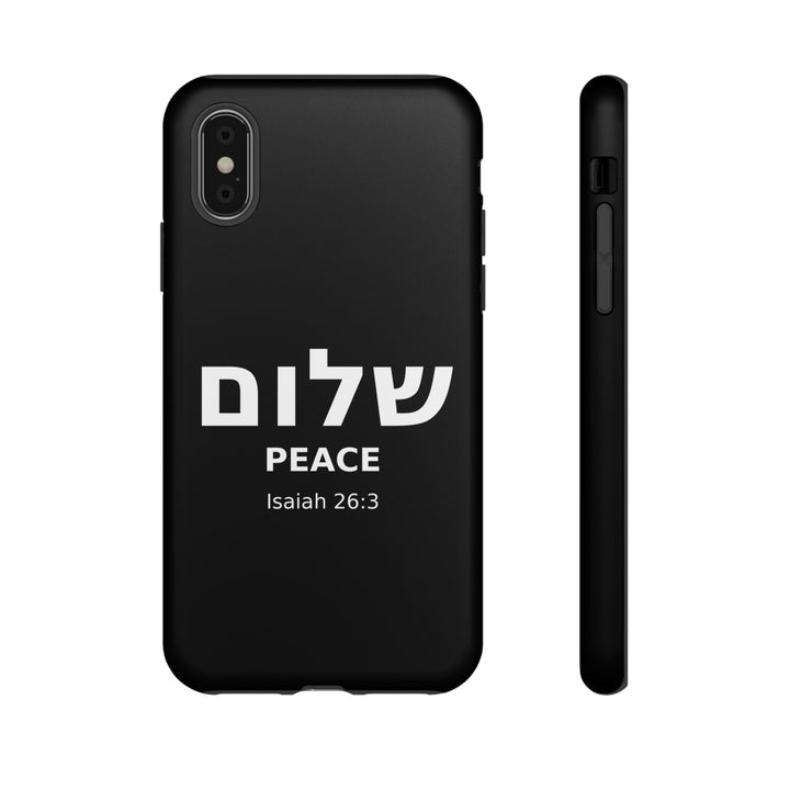 Peace (Shalom) Isaiah 26:3 Tough Phone Case