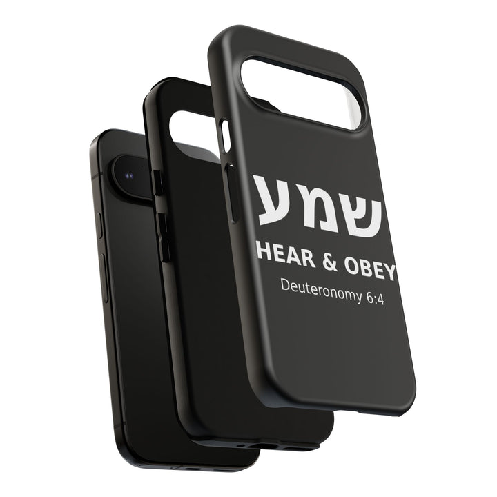 SHEMA (Hear. Obey.) Christian Phone Case
