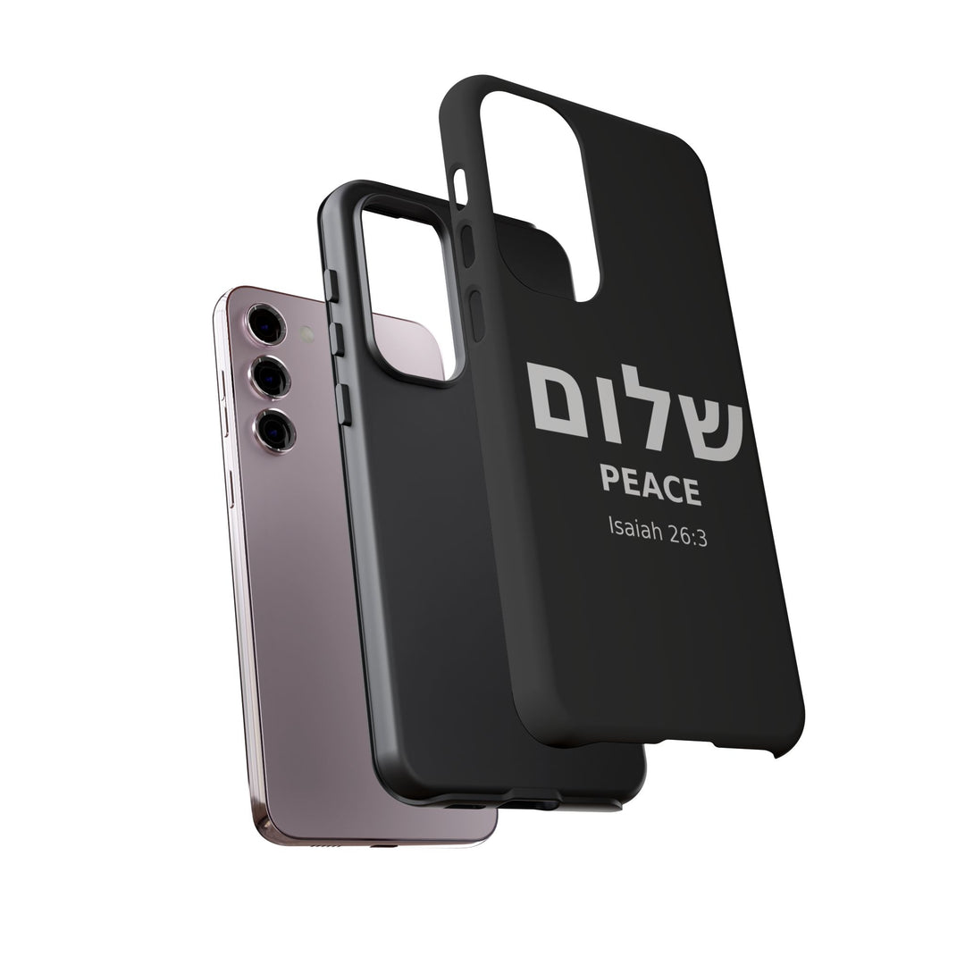Peace (Shalom) Isaiah 26:3 Tough Phone Case