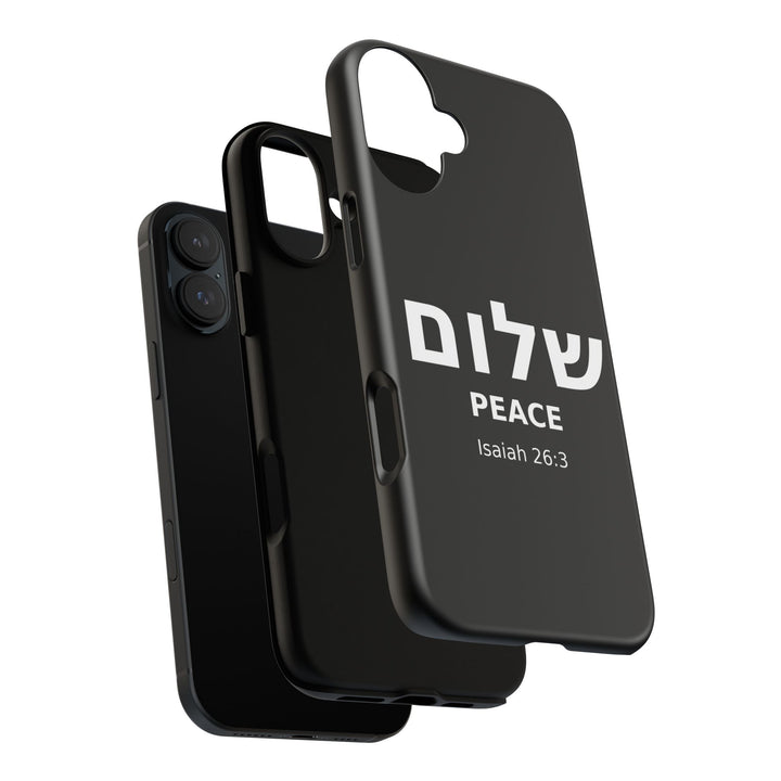 Peace (Shalom) Isaiah 26:3 Tough Phone Case
