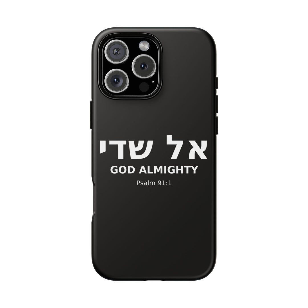 EL SHADDAI (God Almighty) Christian Phone Case