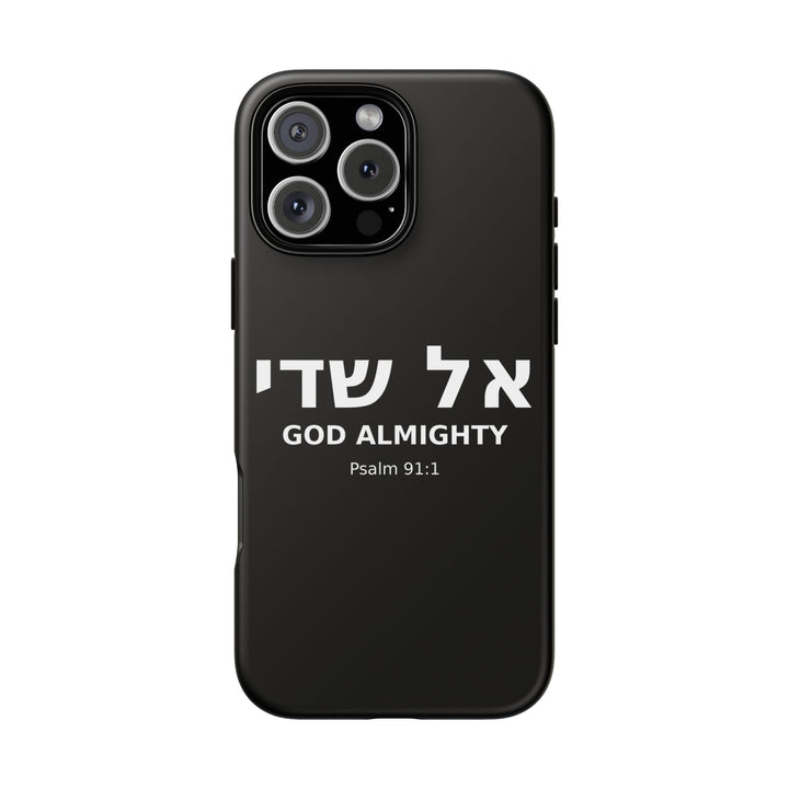 EL SHADDAI (God Almighty) Christian Phone Case