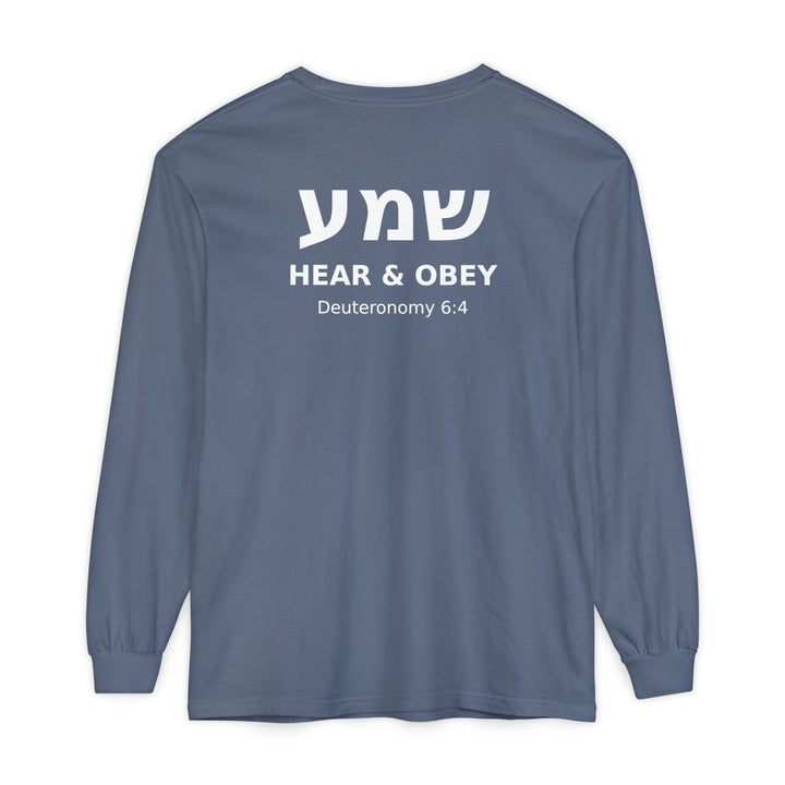 SHEMA (Hear. Obey.) Long Sleeve Tee