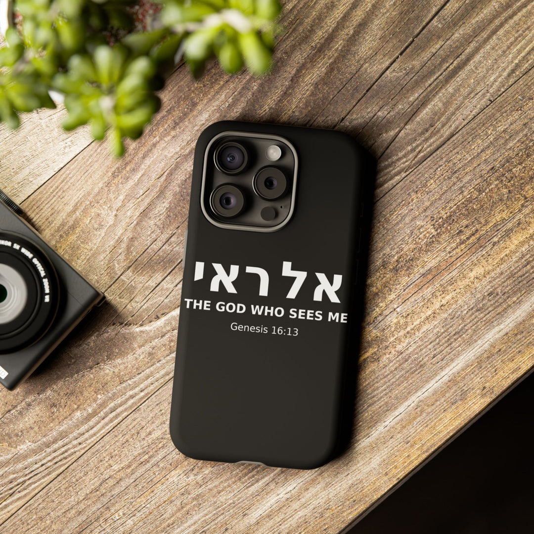 EL ROI (The God Who Sees Me) Christian Phone Case