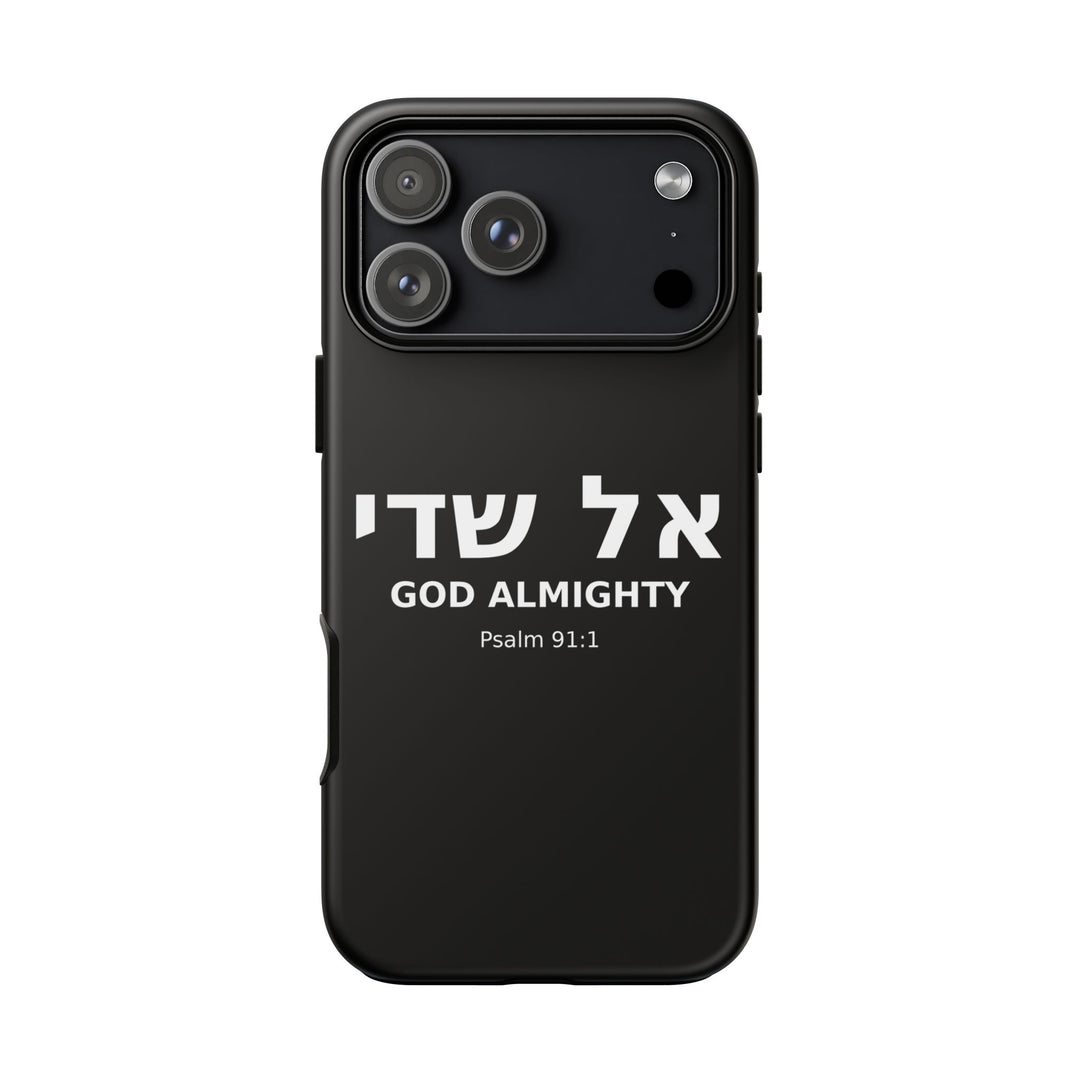 EL SHADDAI (God Almighty) Christian Phone Case