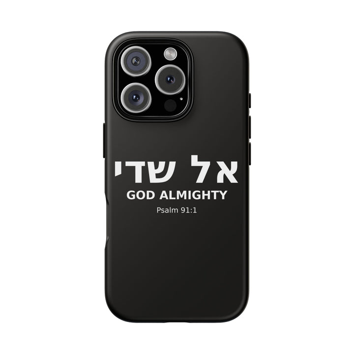 EL SHADDAI (God Almighty) Christian Phone Case