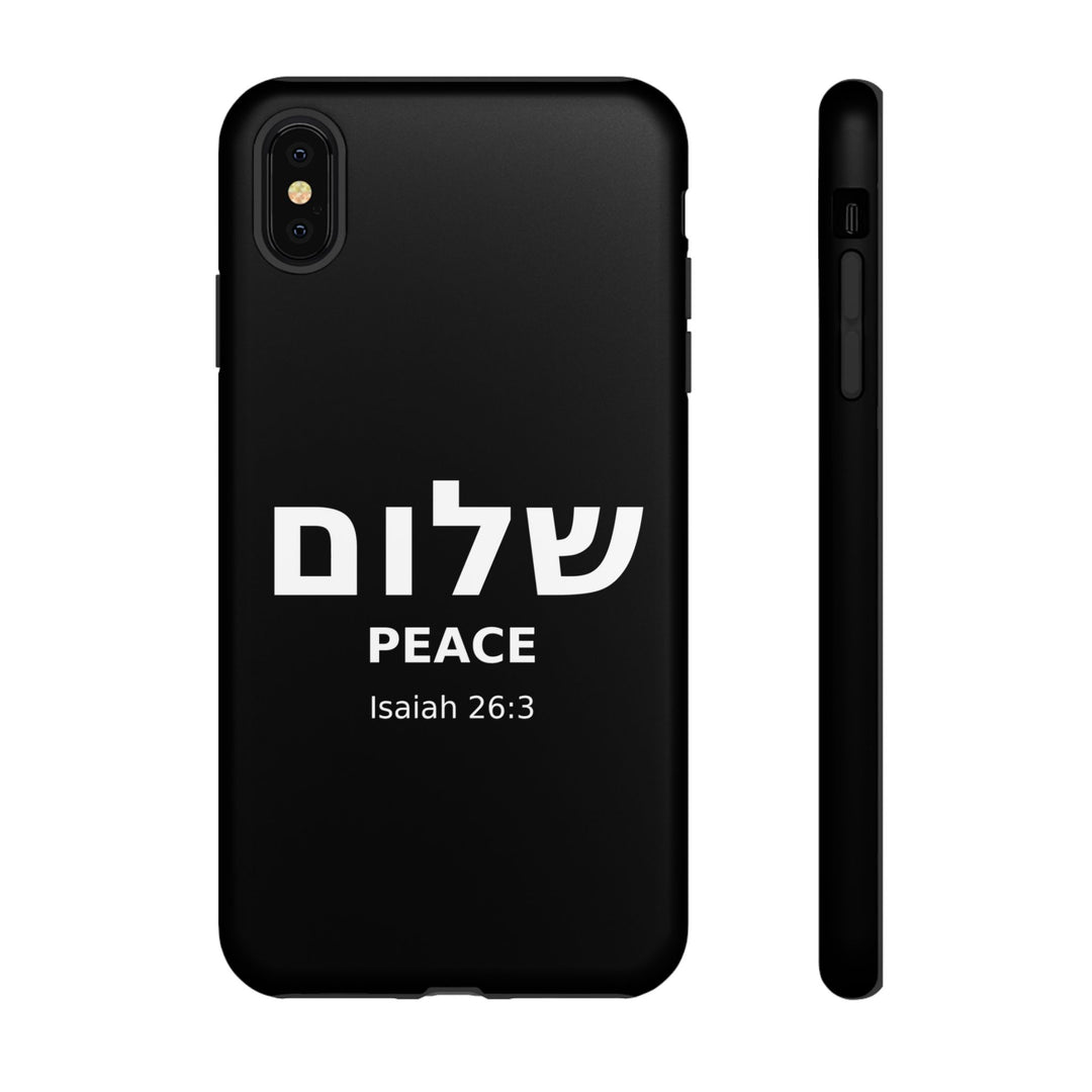 Peace (Shalom) Isaiah 26:3 Tough Phone Case