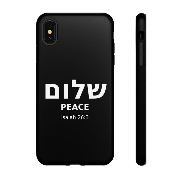 Peace (Shalom) Isaiah 26:3 Tough Phone Case