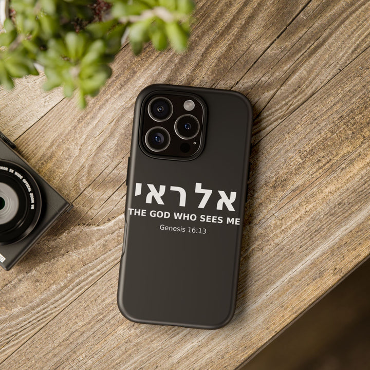 EL ROI (The God Who Sees Me) Christian Phone Case