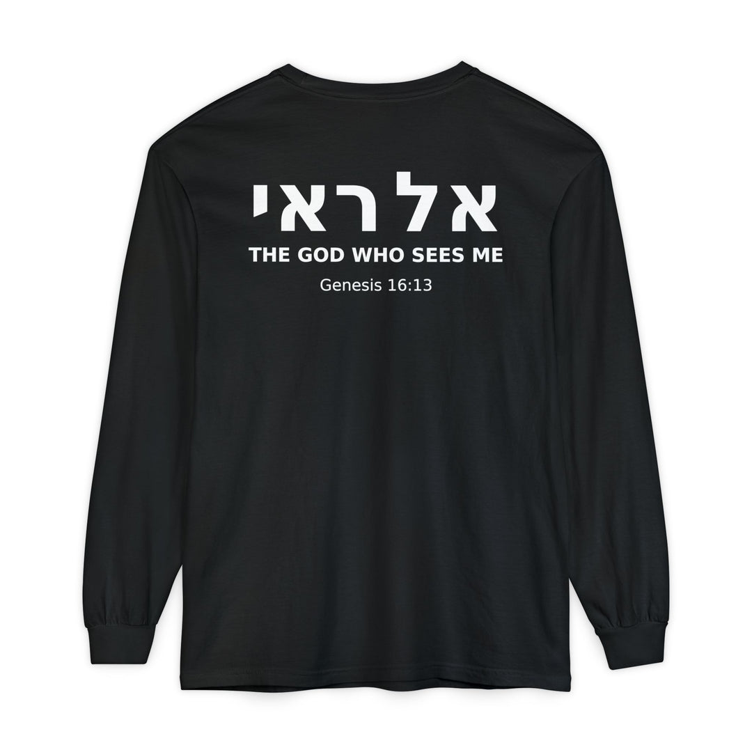 EL ROI (The God Who Sees Me) Long Sleeve Tee