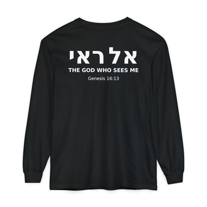 EL ROI (The God Who Sees Me) Long Sleeve Tee