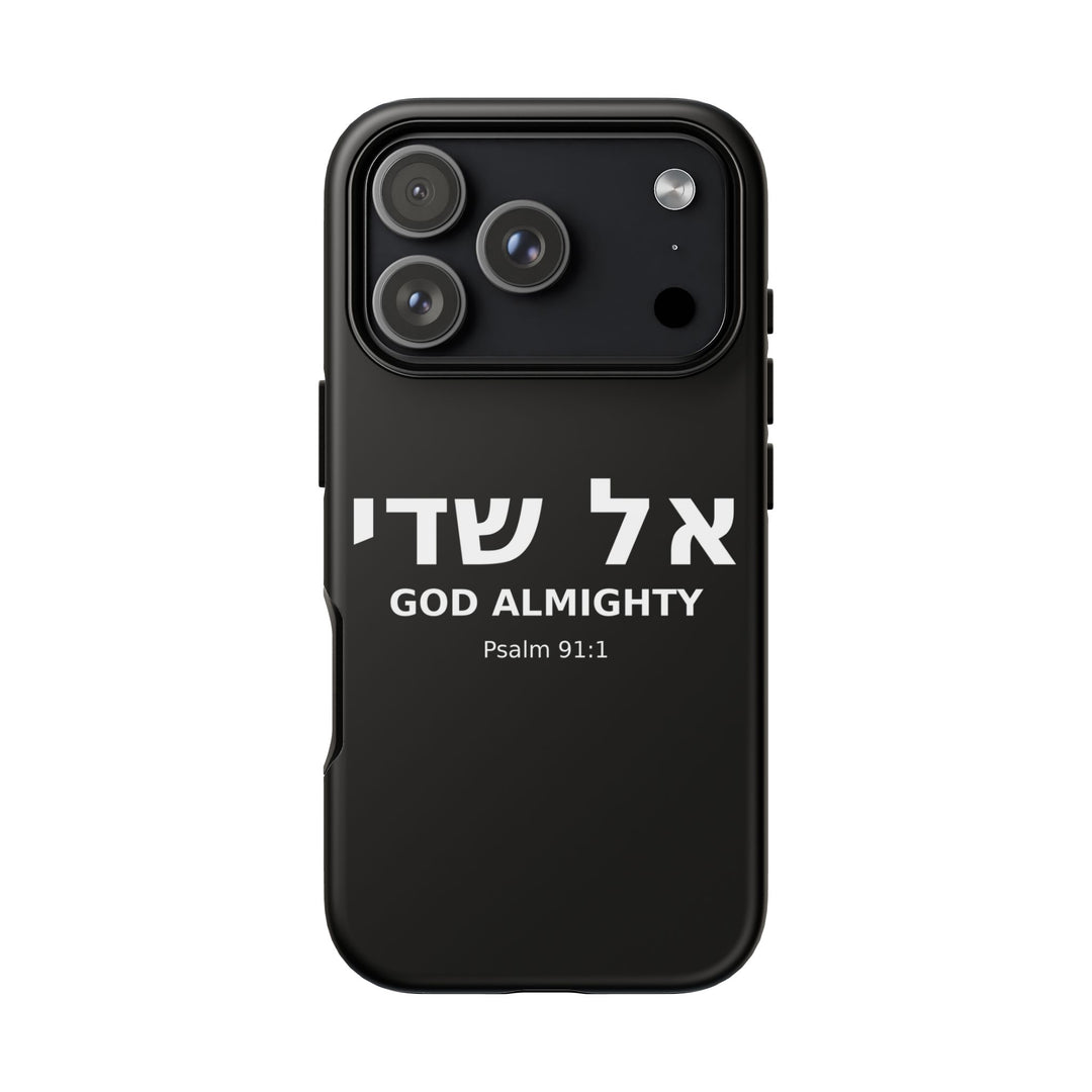 EL SHADDAI (God Almighty) Christian Phone Case