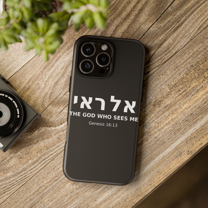 EL ROI (The God Who Sees Me) Christian Phone Case