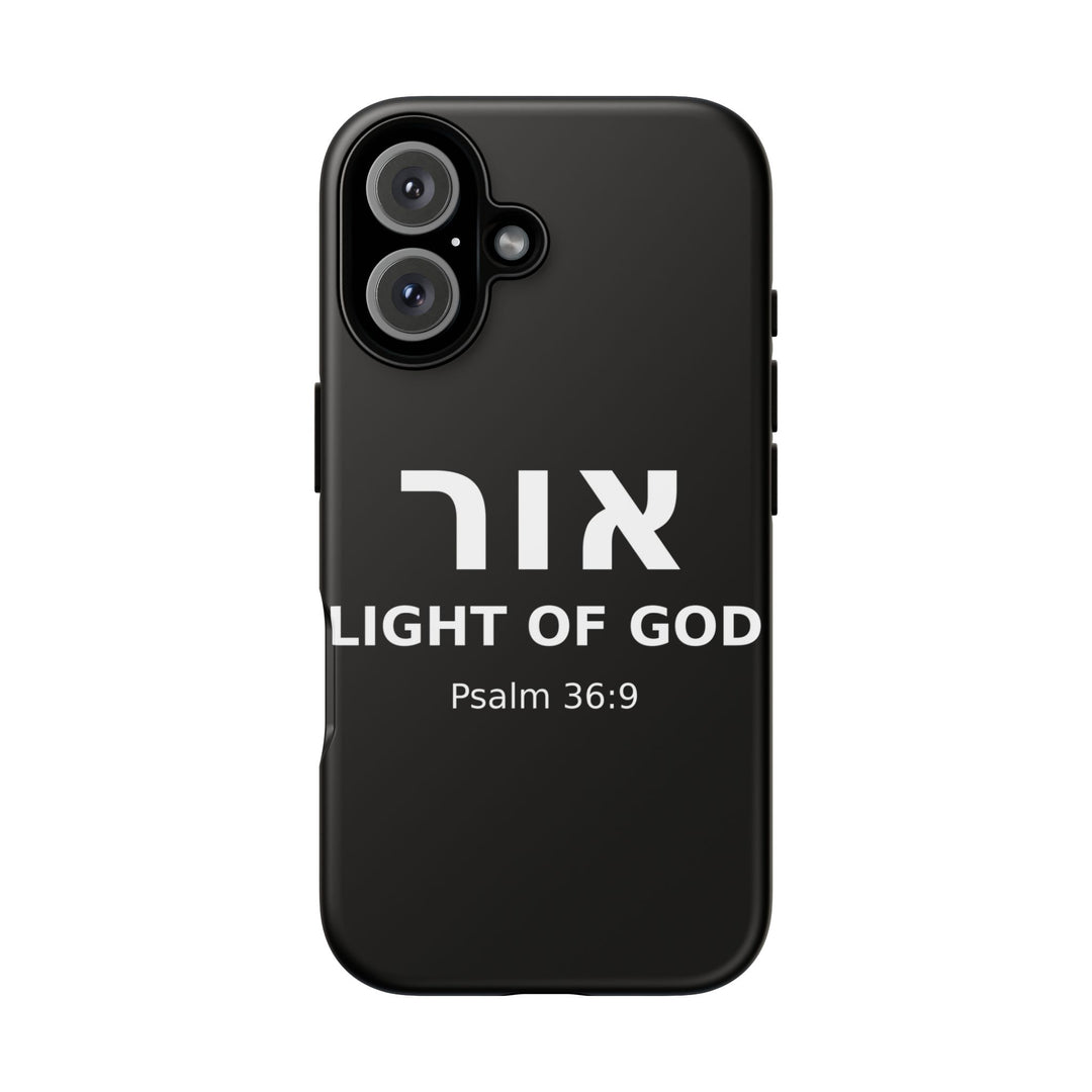 OR (Light of God) Christian Phone Case