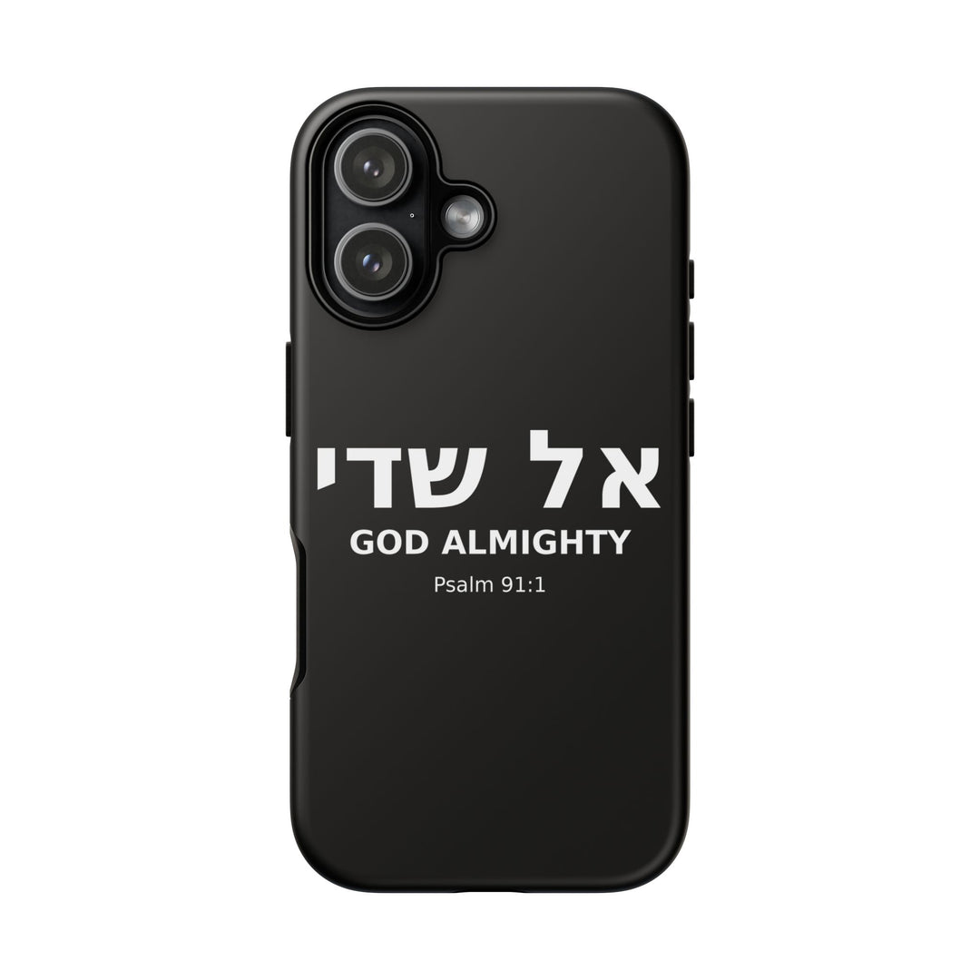 EL SHADDAI (God Almighty) Christian Phone Case