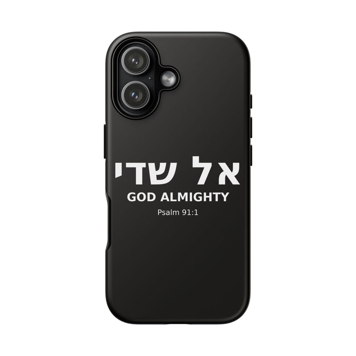 EL SHADDAI (God Almighty) Christian Phone Case