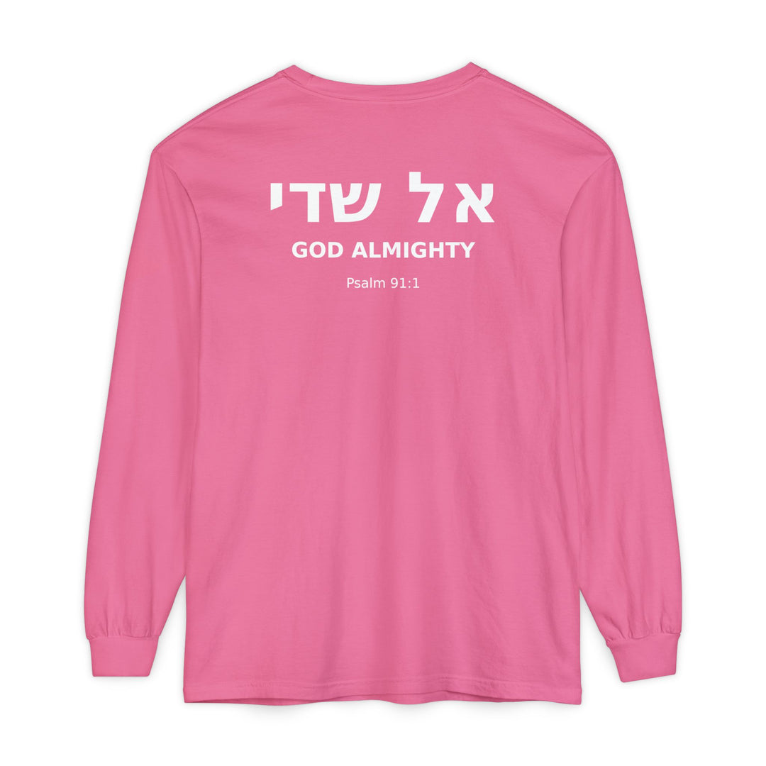 EL SHADDAI (God Almighty) Long Sleeve Tee