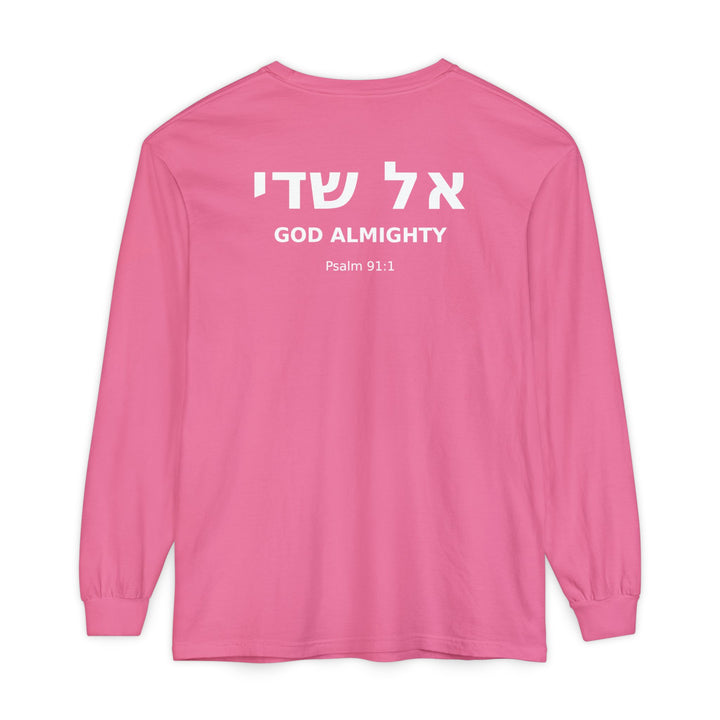 EL SHADDAI (God Almighty) Long Sleeve Tee