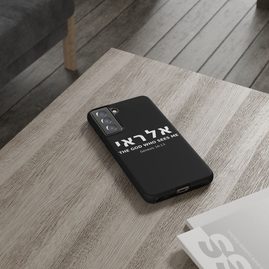 EL ROI (The God Who Sees Me) Christian Phone Case