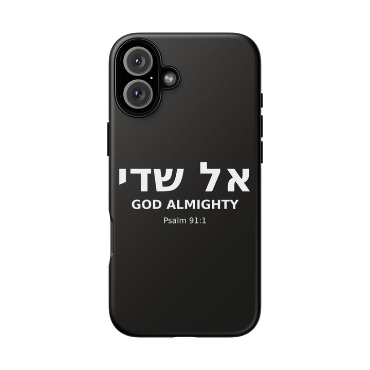 EL SHADDAI (God Almighty) Christian Phone Case