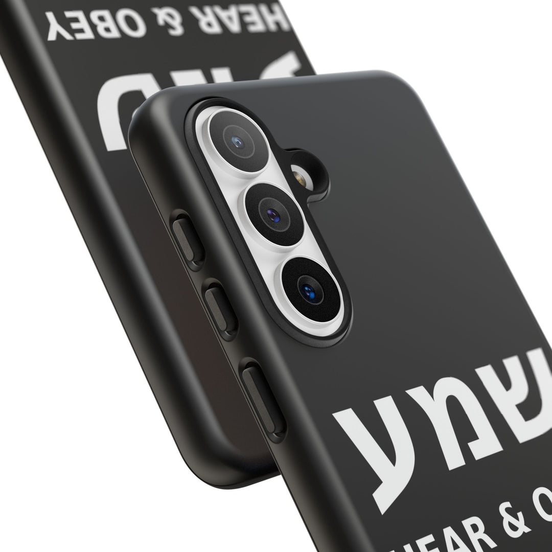 SHEMA (Hear. Obey.) Christian Phone Case