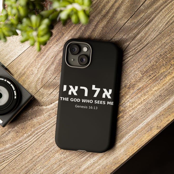 EL ROI (The God Who Sees Me) Christian Phone Case