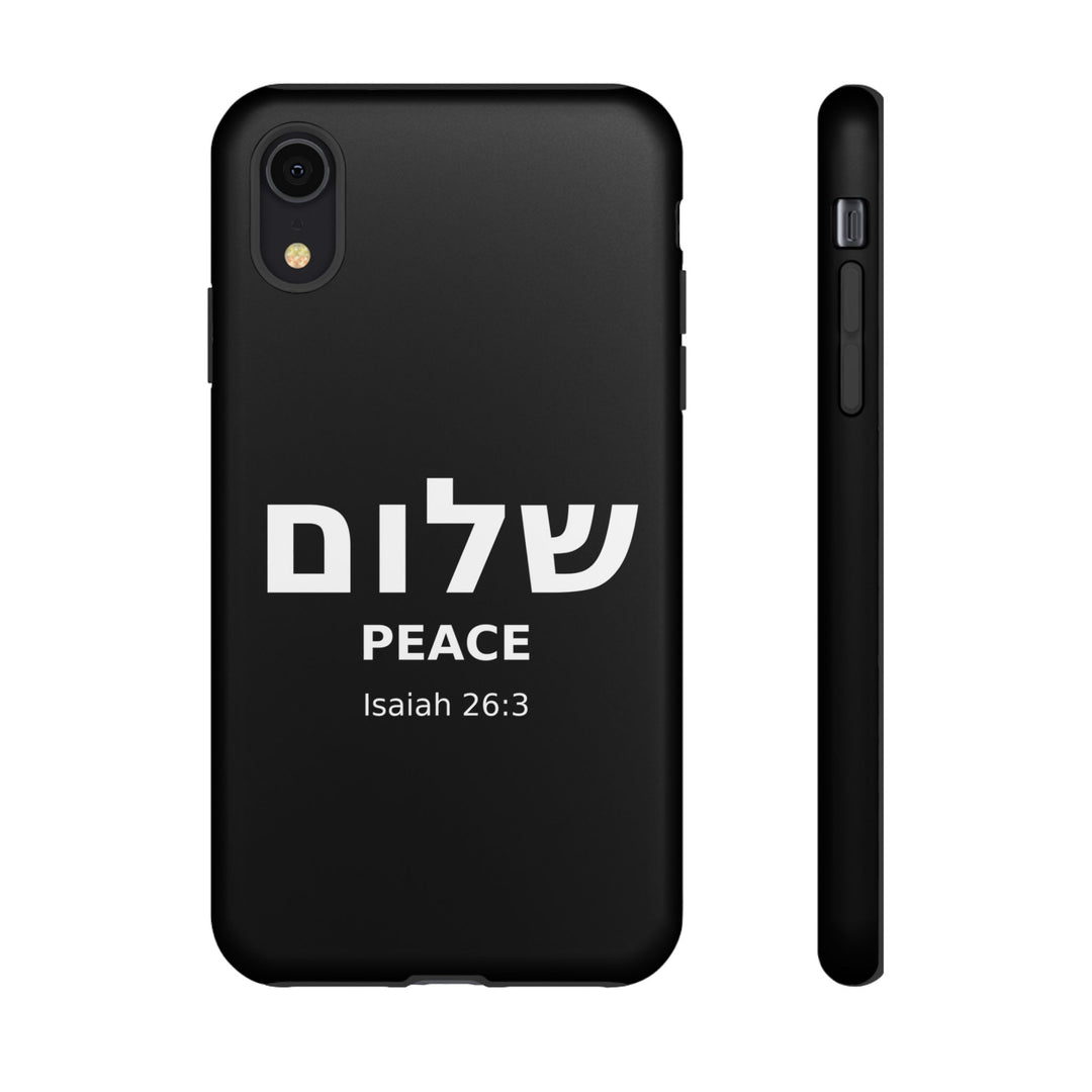 Peace (Shalom) Isaiah 26:3 Tough Phone Case