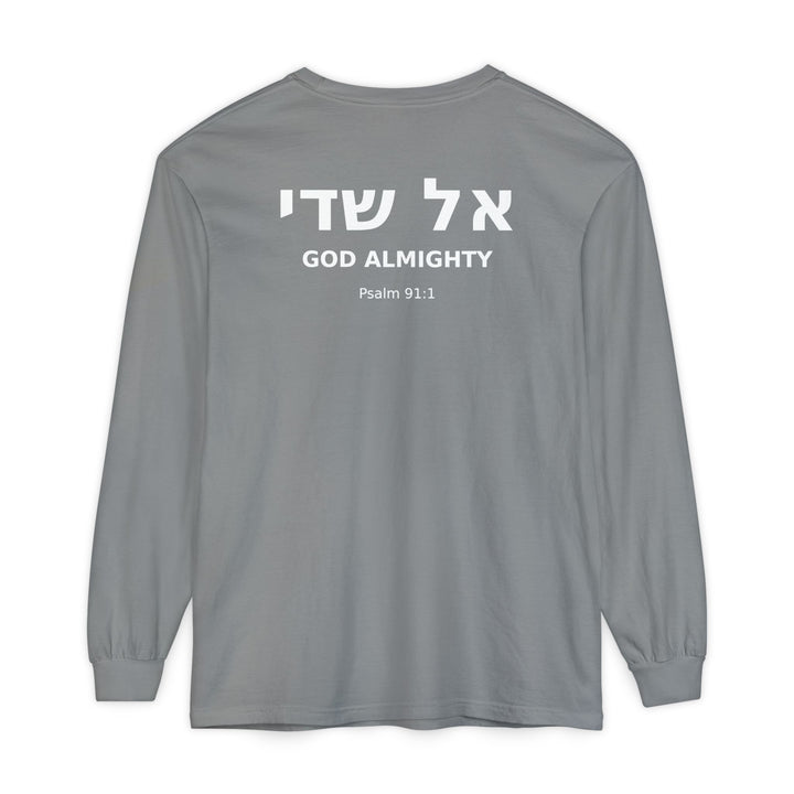 EL SHADDAI (God Almighty) Long Sleeve Tee
