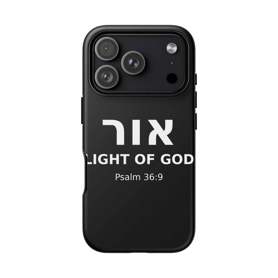 OR (Light of God) Christian Phone Case