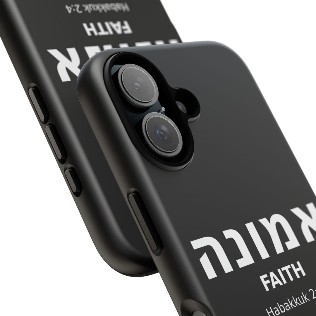 EMUNAH (Faith) Christian Phone Case