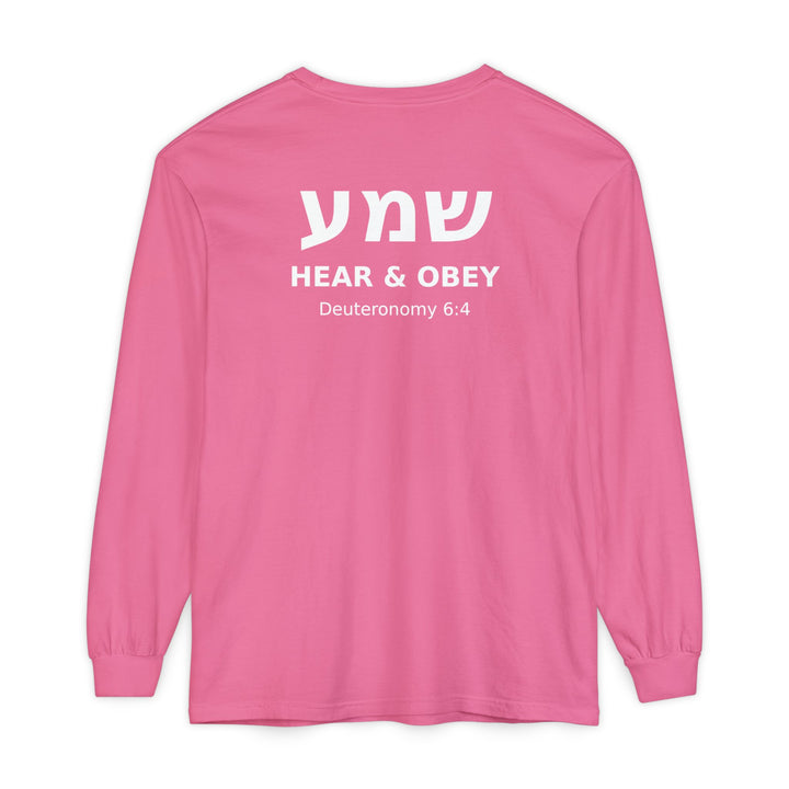 SHEMA (Hear. Obey.) Long Sleeve Tee