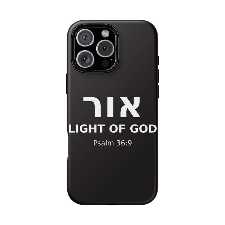 OR (Light of God) Christian Phone Case