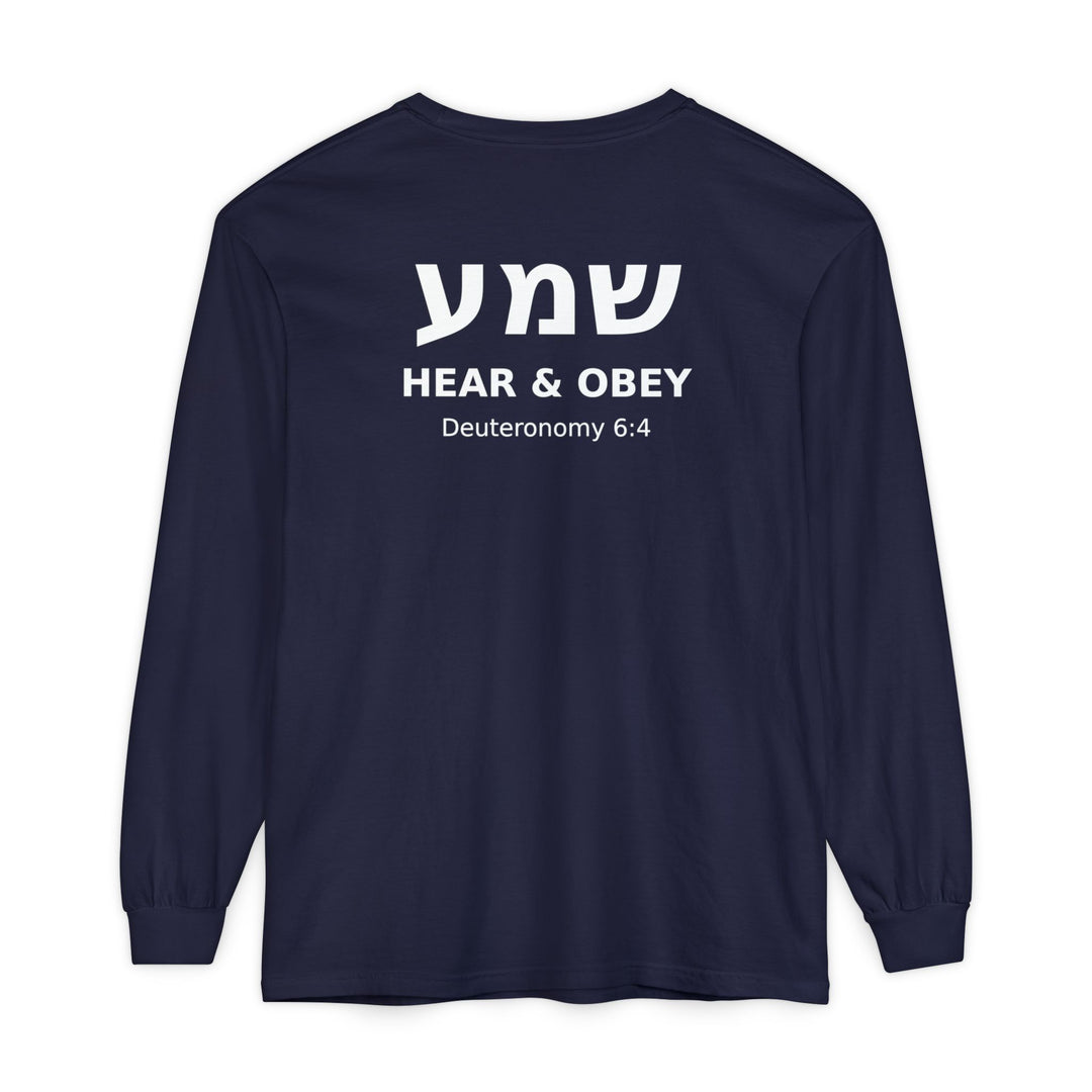 SHEMA (Hear. Obey.) Long Sleeve Tee